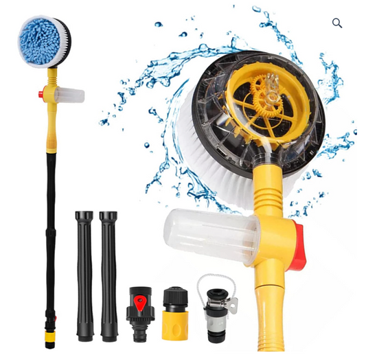 🚗✨ Kit de Cepillo Giratorio Automático para Lavado de Vehículos 💦 ENVÍO GRATIS Y PAGO CONTRA ENTREGA